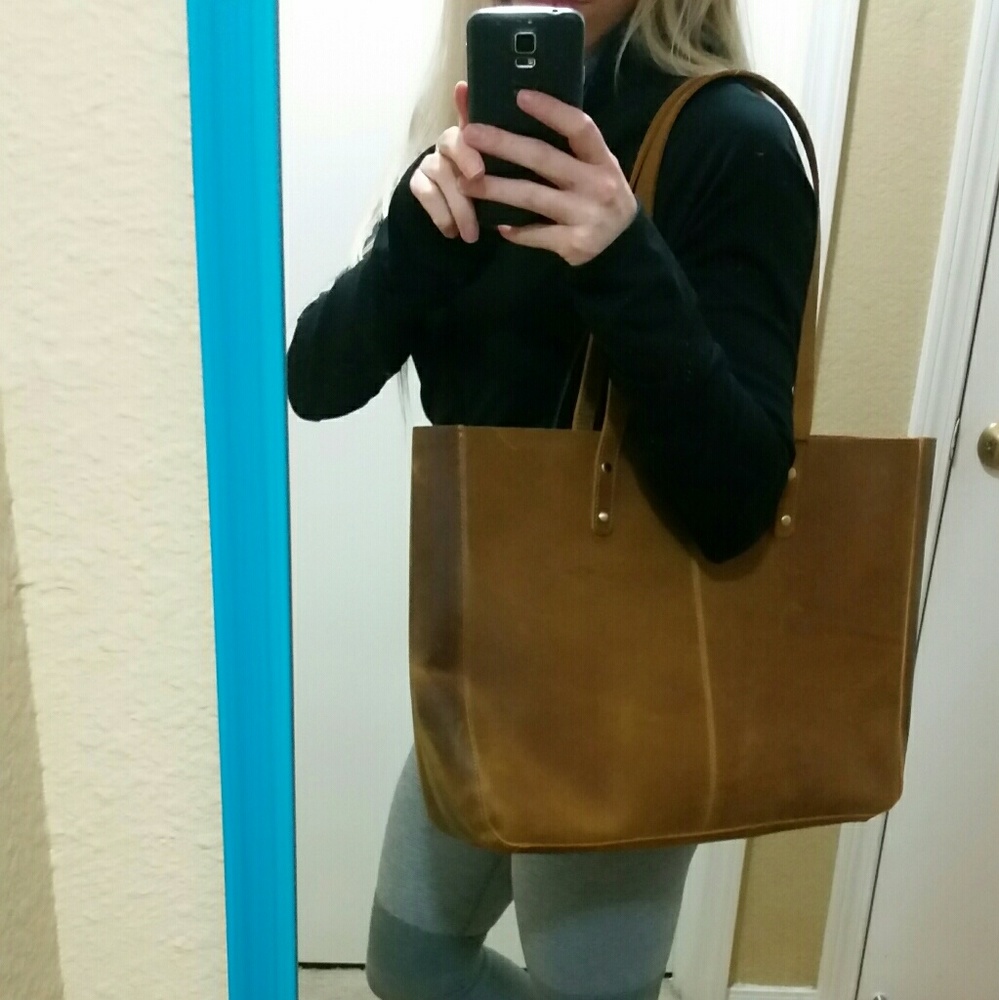 BNWT S-ZONE Genuine Leather Shoulder Bag - Picture 5 of 8